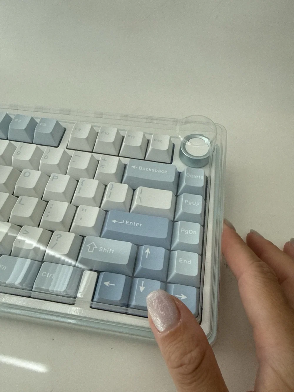 Brand new AULA F75 wireless mechanical keyboard - creamy sound, RGB backlight,